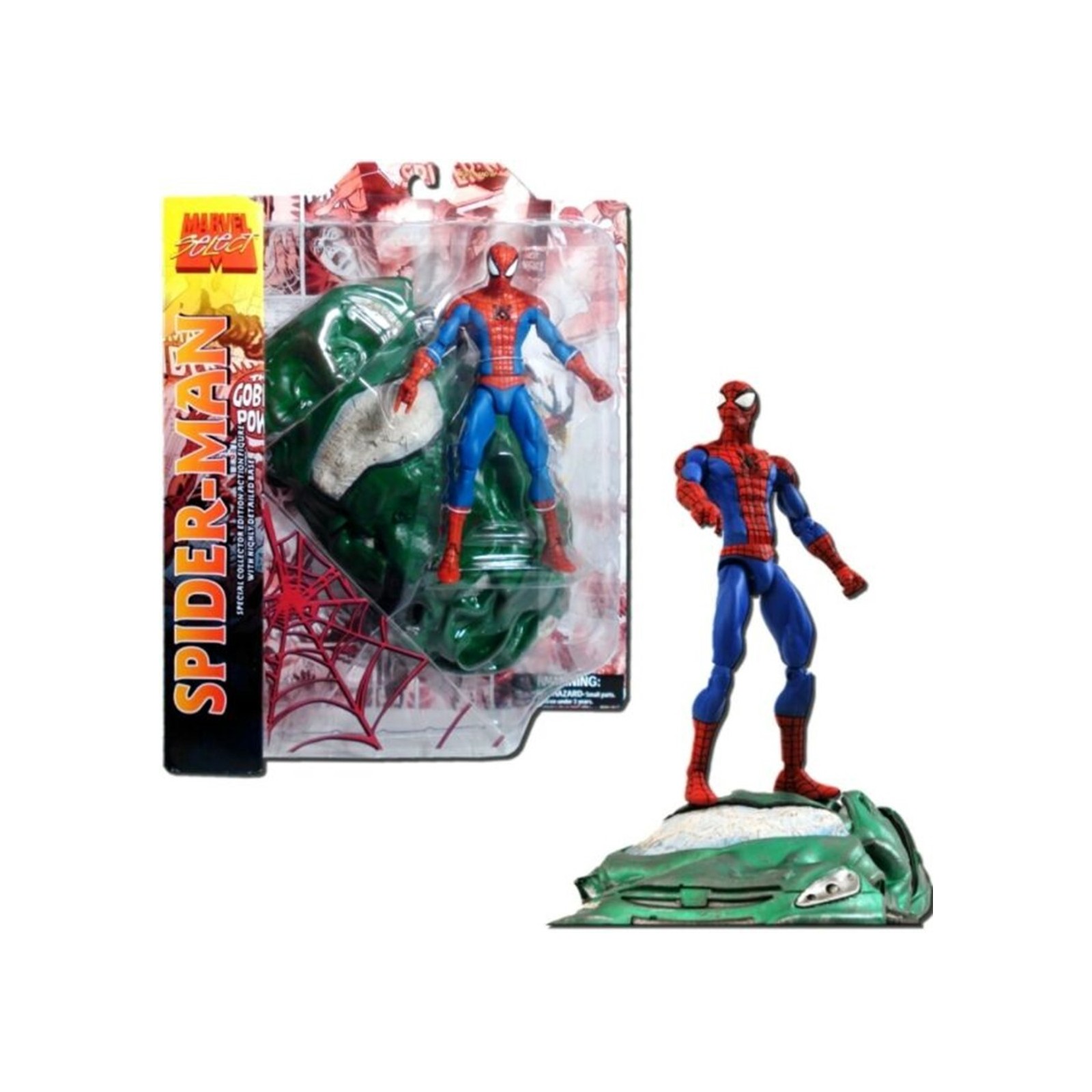 Figura diamond select toys marvel spiderman