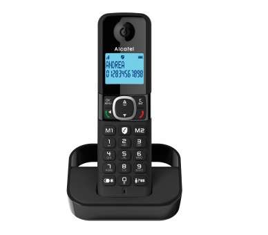 Telefono fijo inalambrico alcatel f860 negro