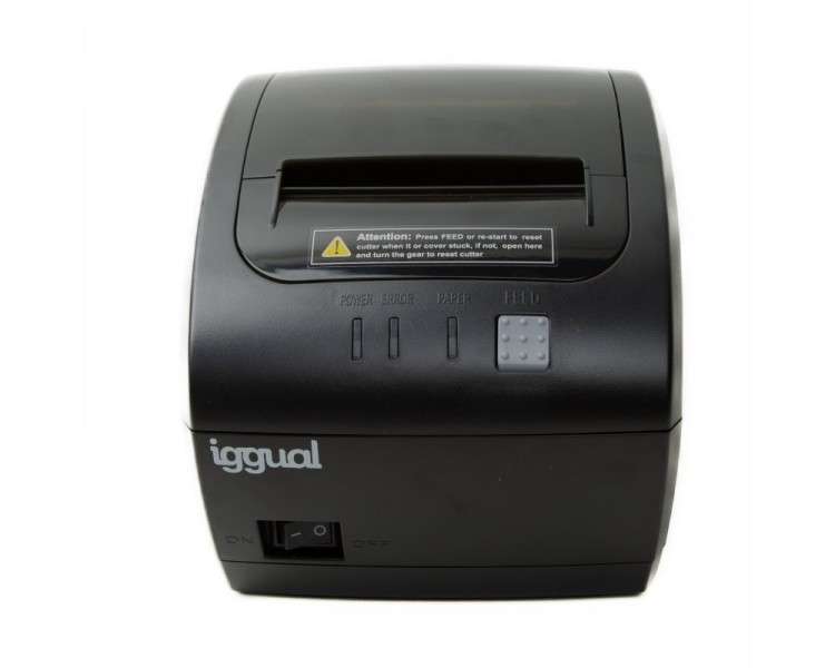 iggual Impresora termica TP7001 USBRJ45 negro