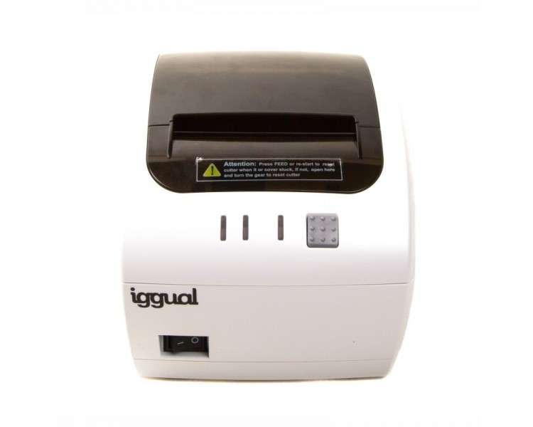 iggual Impresora termica TP7001W USBRJ45 blanco