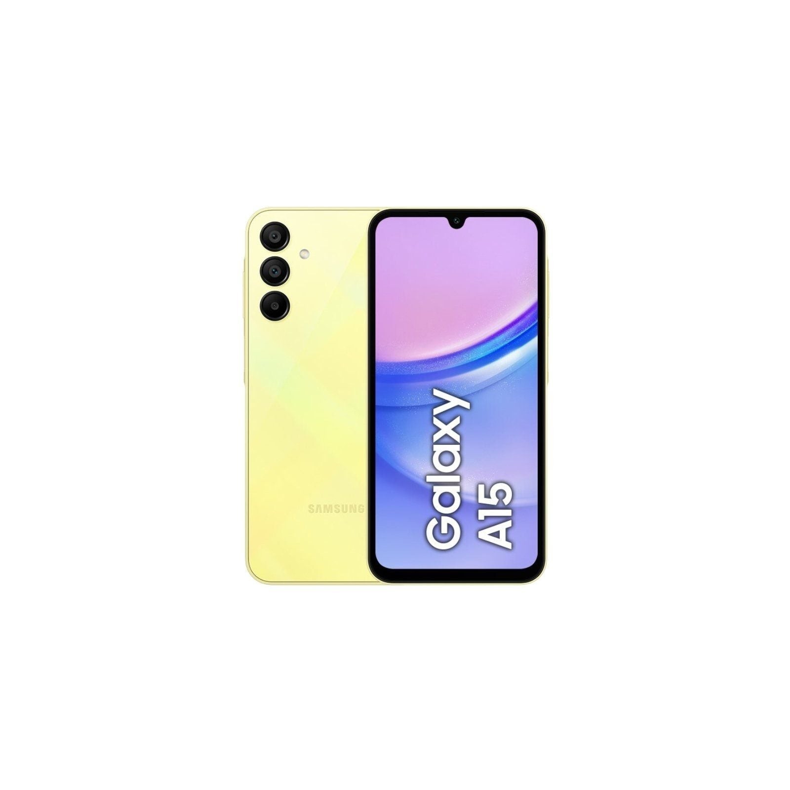 ph2Pantalla supervivida y brillante h2La pantalla Super AMOLED de 65 pulgadas del Galaxy A15 ofrece una claridad extraordinaria