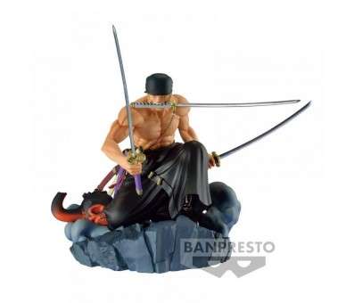 Figura banpresto one piece dioramatic roronoa