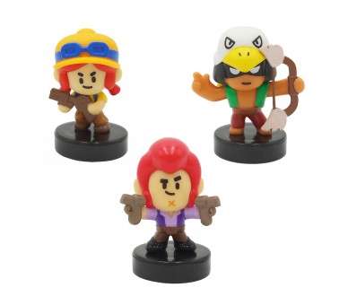 Figuras brawl stars caja pack 3