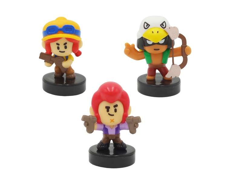 Figuras brawl stars caja pack 3