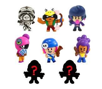 Figuras brawl stars caja pack 8