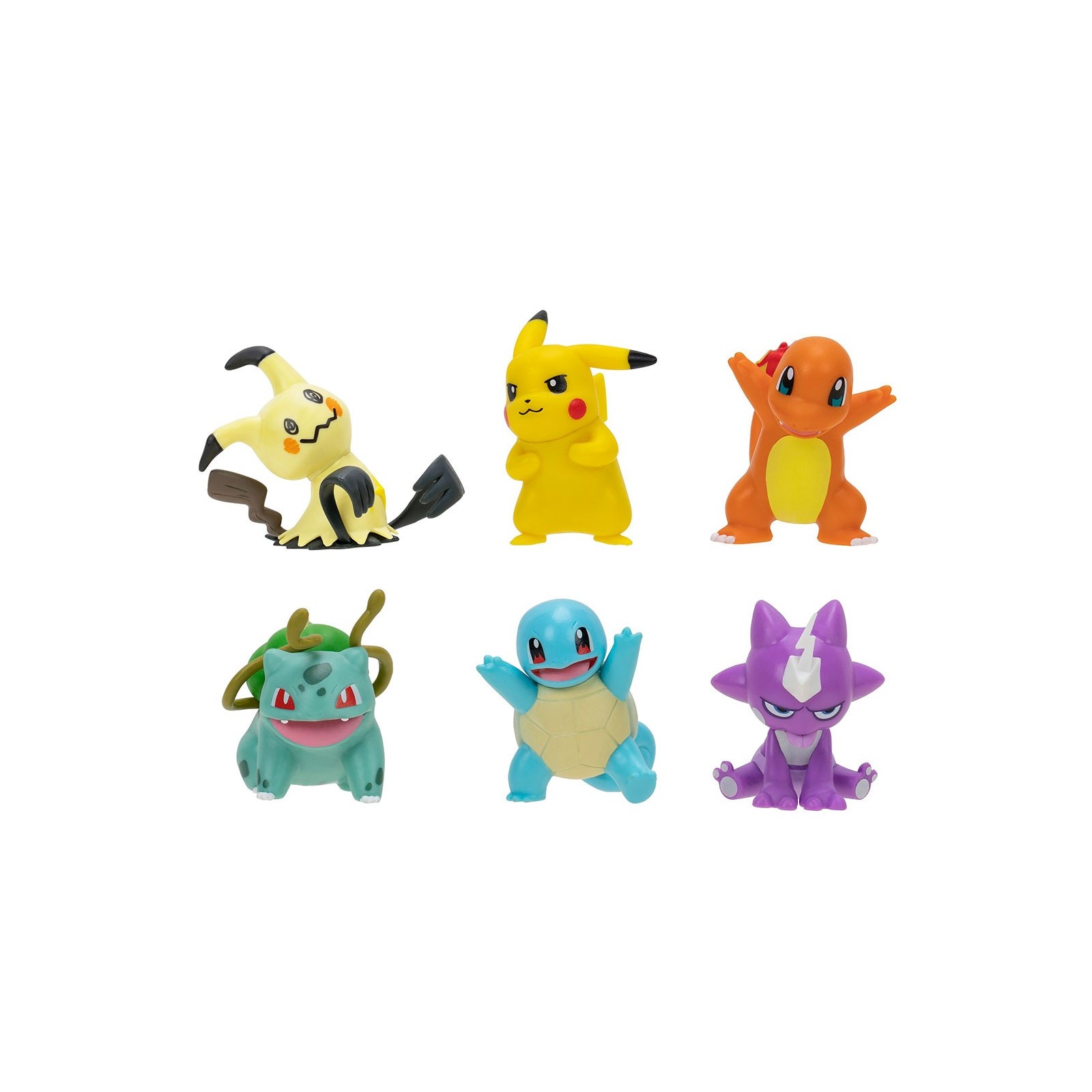 Figuras pokemon multipack 6