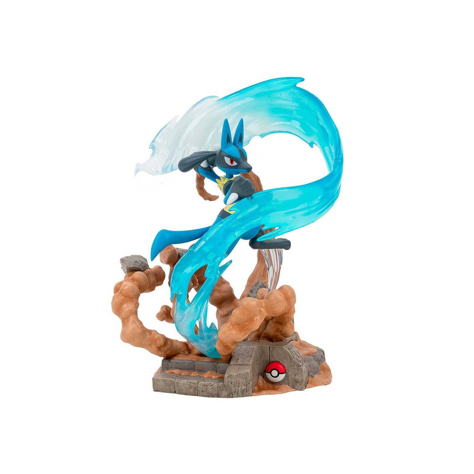 Figura jazwares pokemon estatua lucario