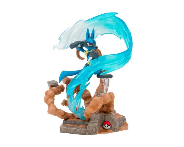 Figura jazwares pokemon estatua lucario