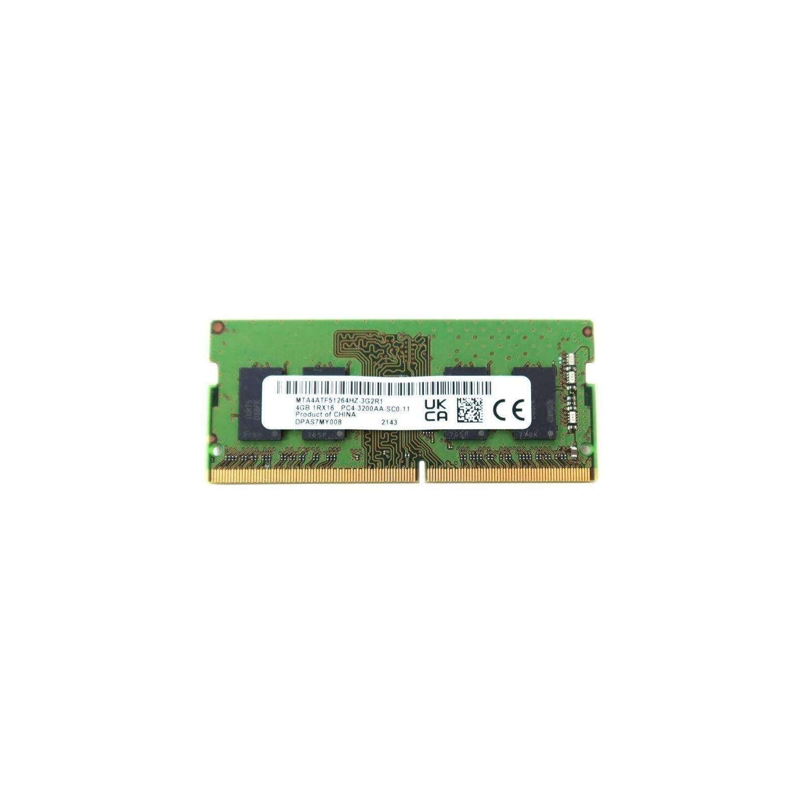 h2Modulo de memoria portatil MTA4ATF51264HZ 3G2R1 h2divbr divdivh2Especificaciones h2pulliCapacidad de memoria 4GB liliTipo de 