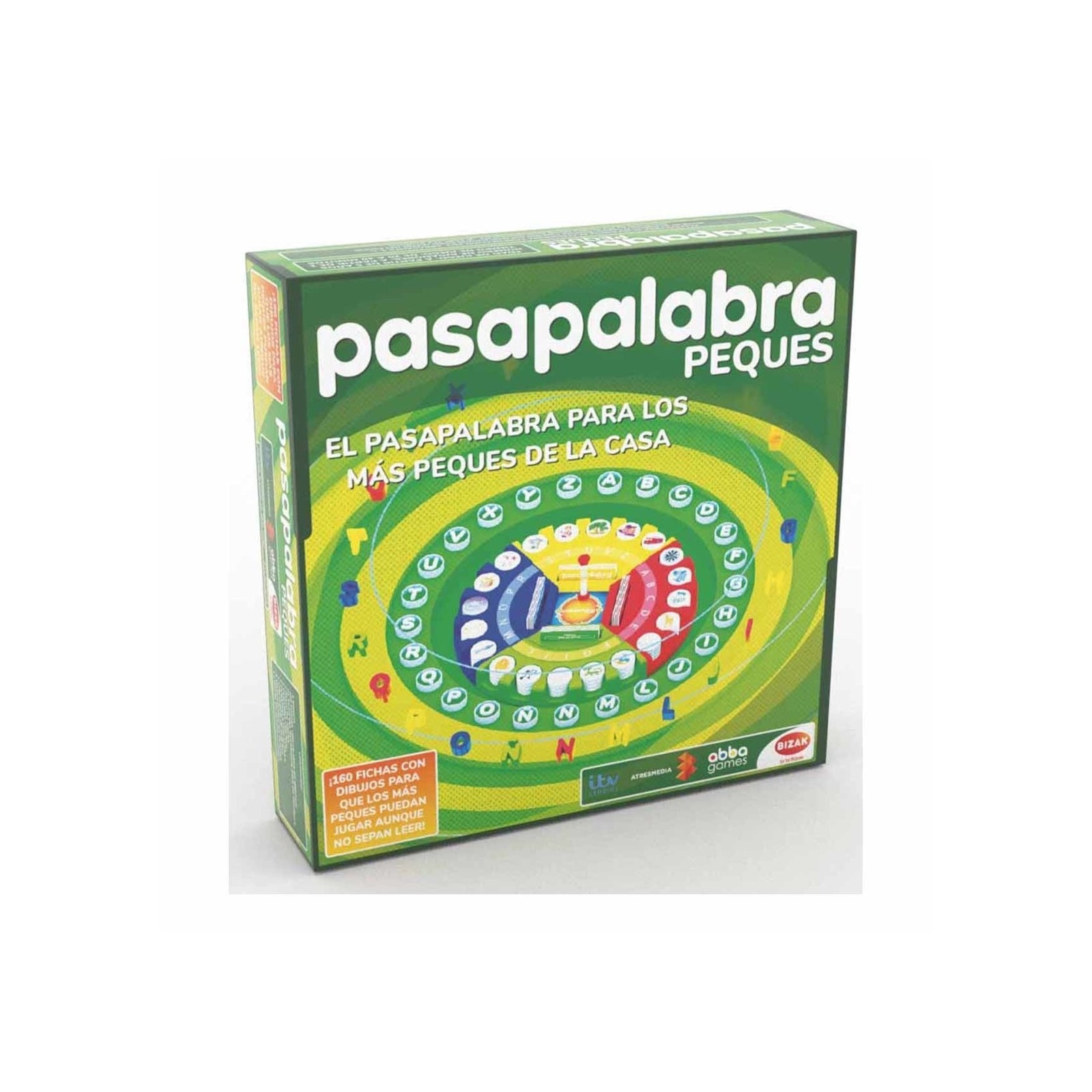 Juego mesa bizak pasapalabra peques pegi