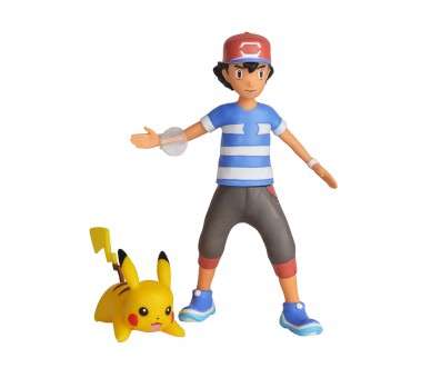 Figura jazwares pokemon heroe con mecanismo