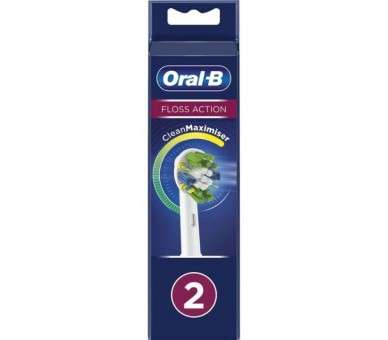 pEl FlossAction uno de los cabezales premium de Oral B incorpora filamentos MicroPulse especificamente disenados para levantar 