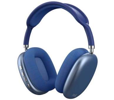 COOL AURICULARES STEREO BLUETOOTH CASCOS  ACTIVE MAX AZUL