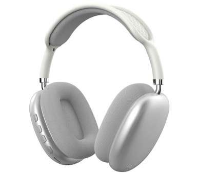 COOL AURICULARES STEREO BLUETOOTH CASCOS ACTIVE MAX BLANCO-PLATA