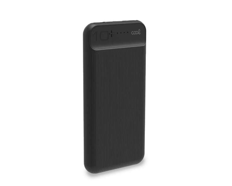 COOL BATERIA EXTERNA  POWER BANK 10.000 MAH (2 X USB / 2A)  BOSTON NEGRO