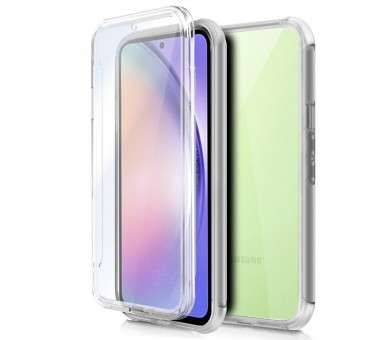 COOL FUNDA SILICONA 3D SAMSUNG A546 GALAXY A54 5G (TRANSPARENTE FRONTAL + TRASERA)