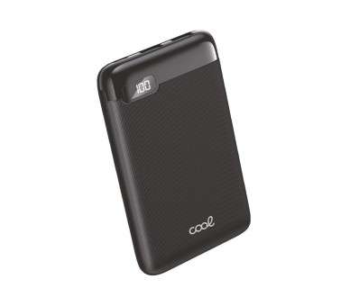 COOL BATERIA EXTERNA POWER BANK 5000 MAH DISPLAY  10W NEGRO