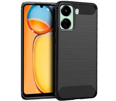 COOL CARCASA XIAOMI REDMI 13C / POCO C65 CARBÓN NEGRO