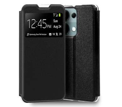 COOL FUNDA  FLIP COVER  XIAOMI REDMI NOTE 13 PRO LISO NEGRO