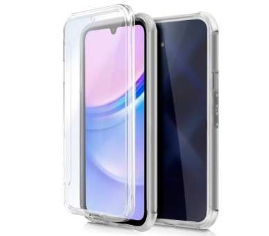 COOL FUNDA SILICONA 3D  SAMSUNG A155 GALAXY A15 / A15 5G (TRANSPARENTE FRONTAL + TRASERA)