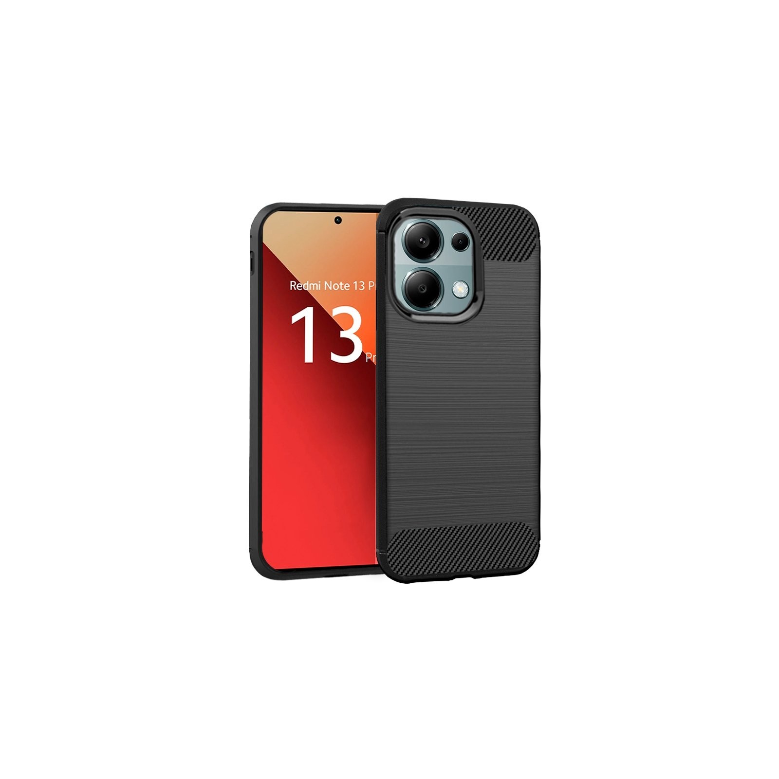 COOL CARCASA  XIAOMI REDMI NOTE 13 PRO CARBÓN NEGRO