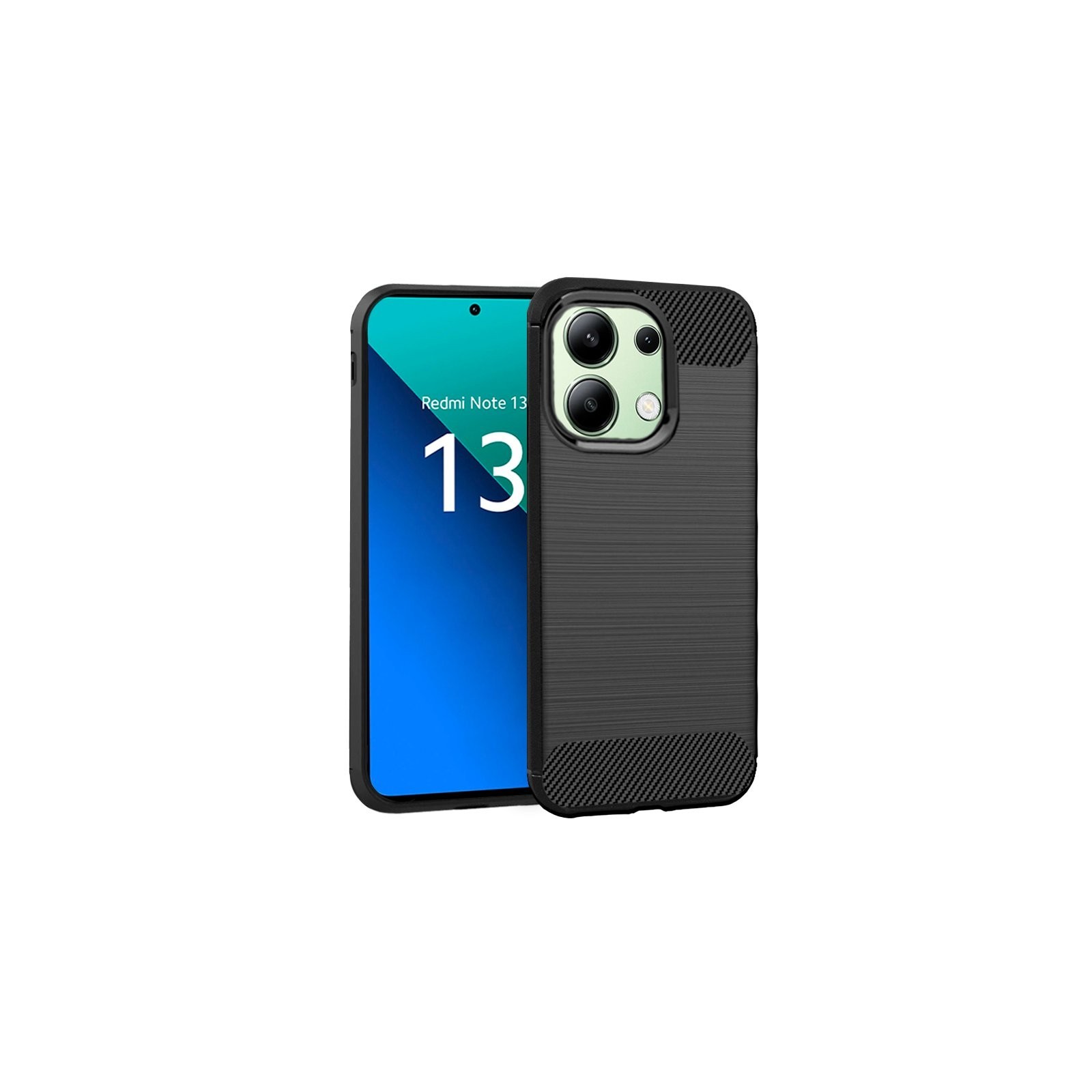 COOL CARCASA  XIAOMI REDMI NOTE 13 CARBÓN NEGRO