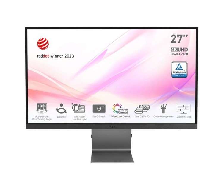 MSI MD271UL Monitor 27 4K 75hz 2xHDMI DP USB C