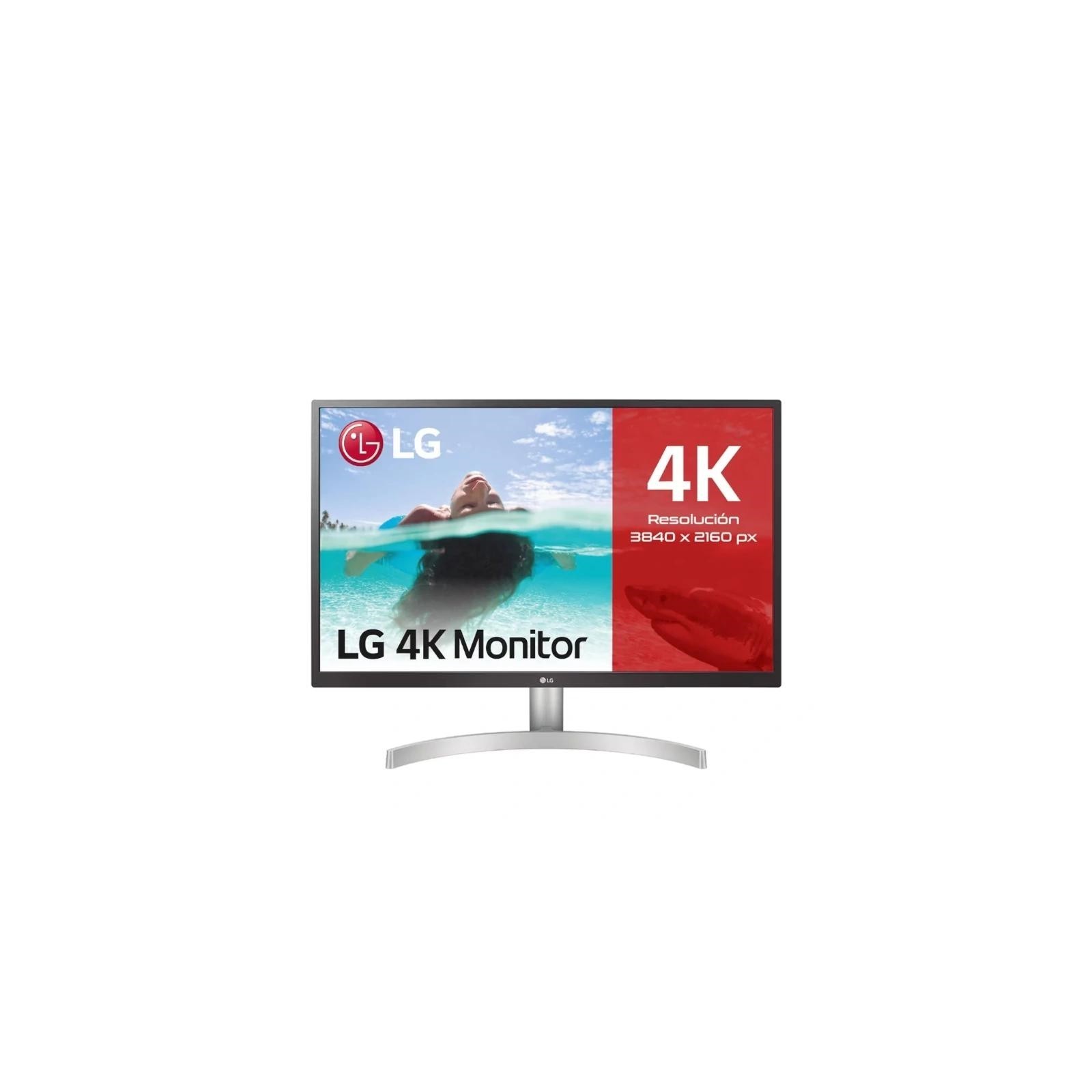 LG 27UL550P W Monitor 27 IPS 4K 2xHDMI DP AA Bco