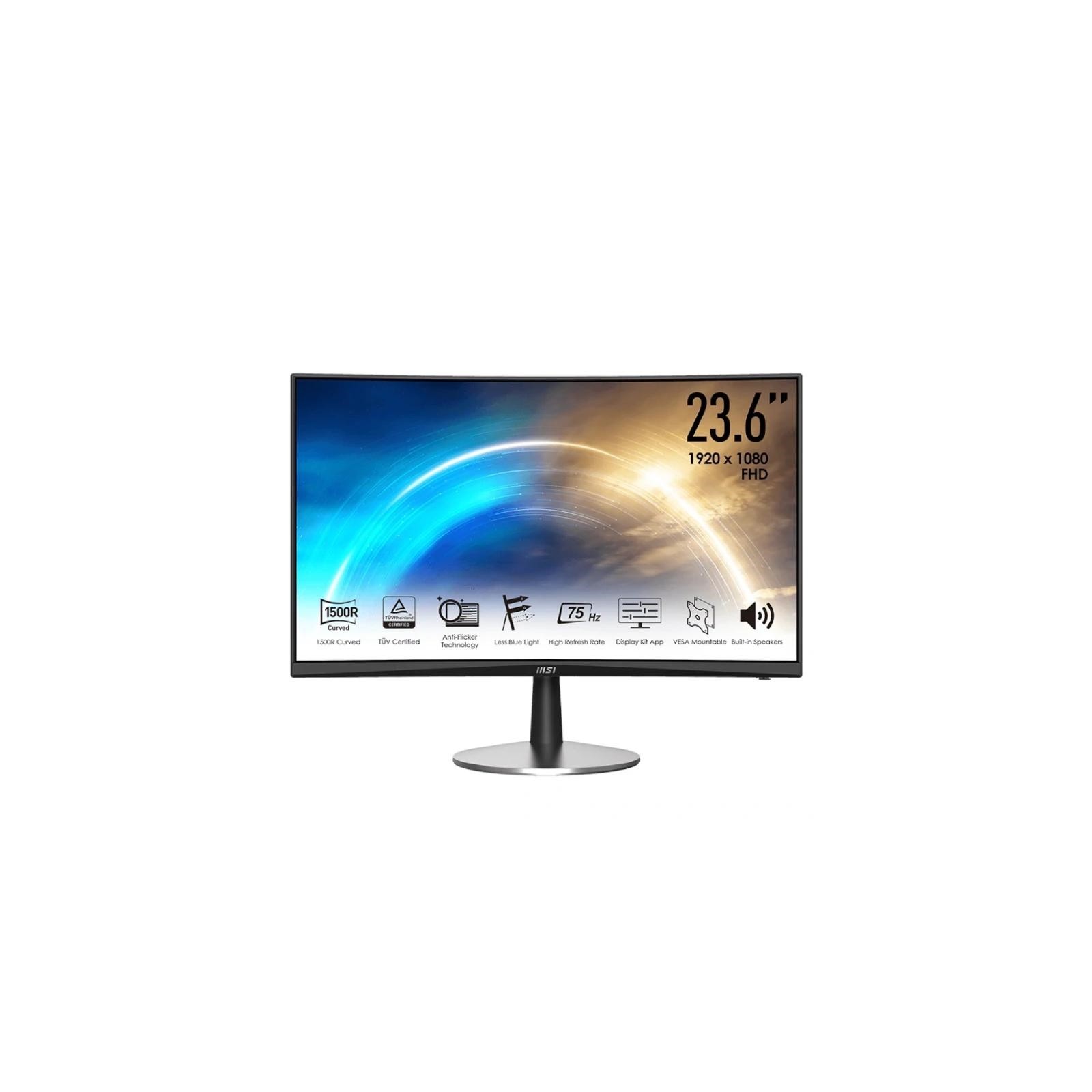 MSI MP242C Monitor 238IPS FHD1ms VGA HDMI MM cur