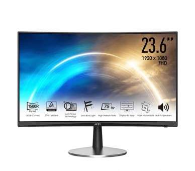 MSI MP242C Monitor 238IPS FHD1ms VGA HDMI MM cur