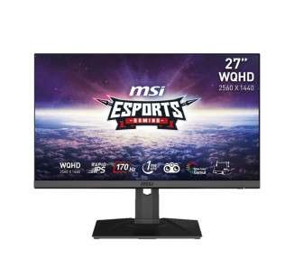 MSI G272QPF Monitor 27Gaming WQHD 170hz 2xHDMI DP