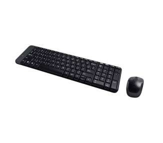 Logitech Teclado Raton MK220 Inalambrico 24GHz