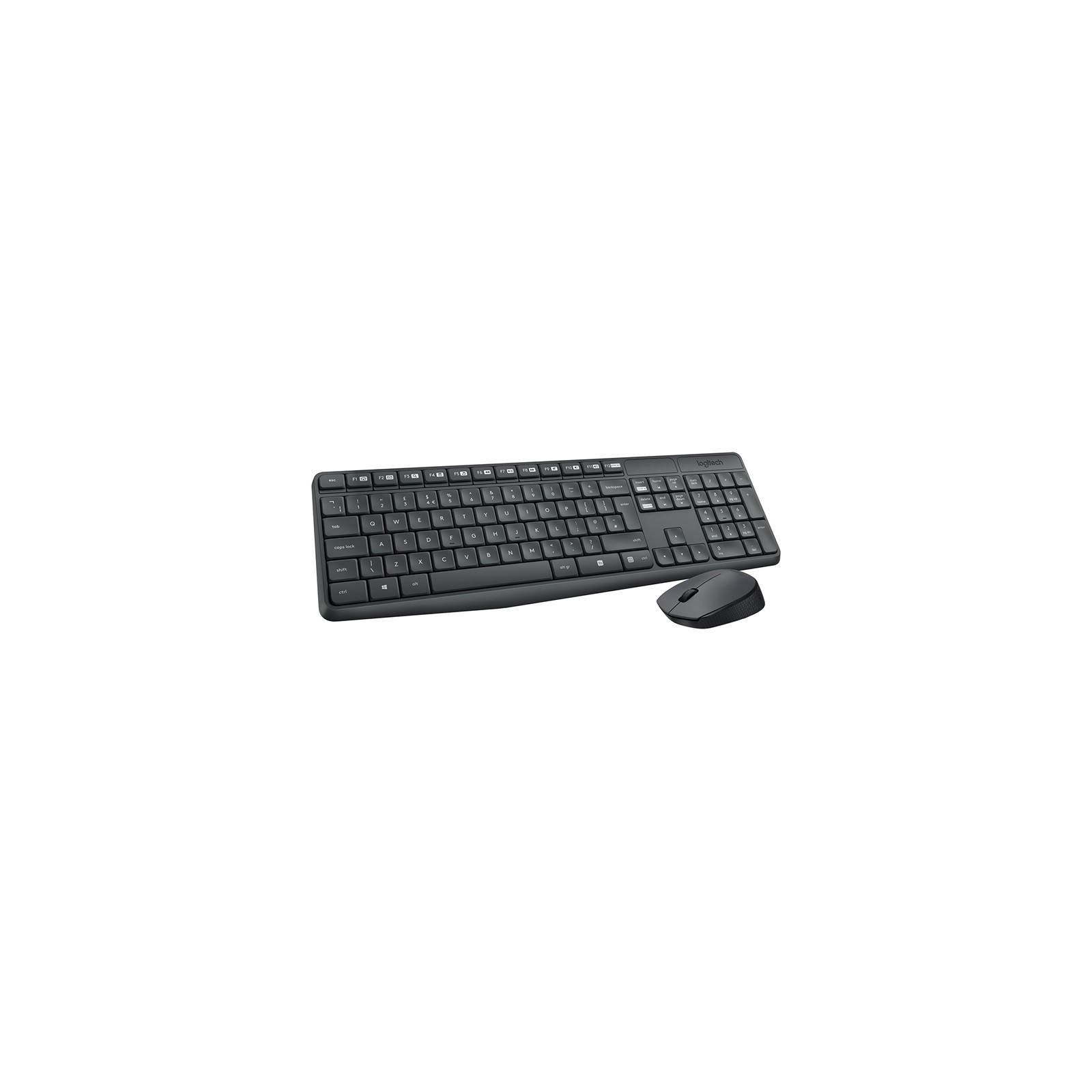 Logitech Teclado y raton Inalambrico MK235 Gris