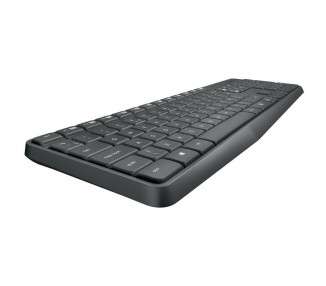 Logitech Teclado y raton Inalambrico MK235 Gris