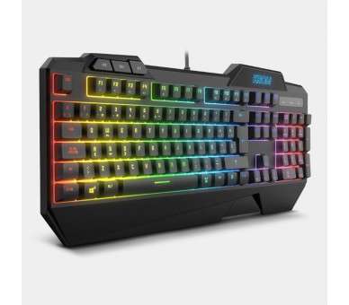 Krom Pack Teclado Semimecanico y Raton Krusher SP