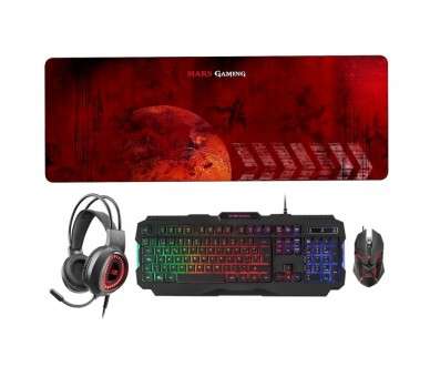 Mars Gaming Combo MCPRGB2 4IN1 RGB SPANISH