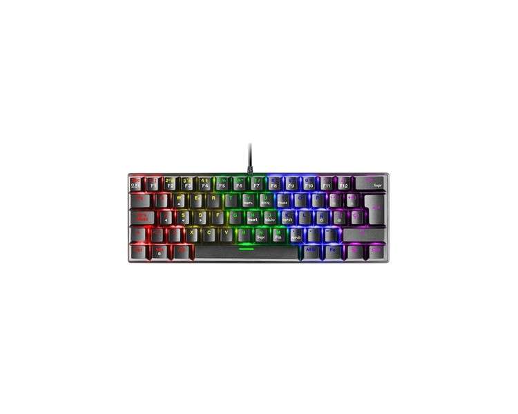 Teclado mars gaming mk60 usb 20