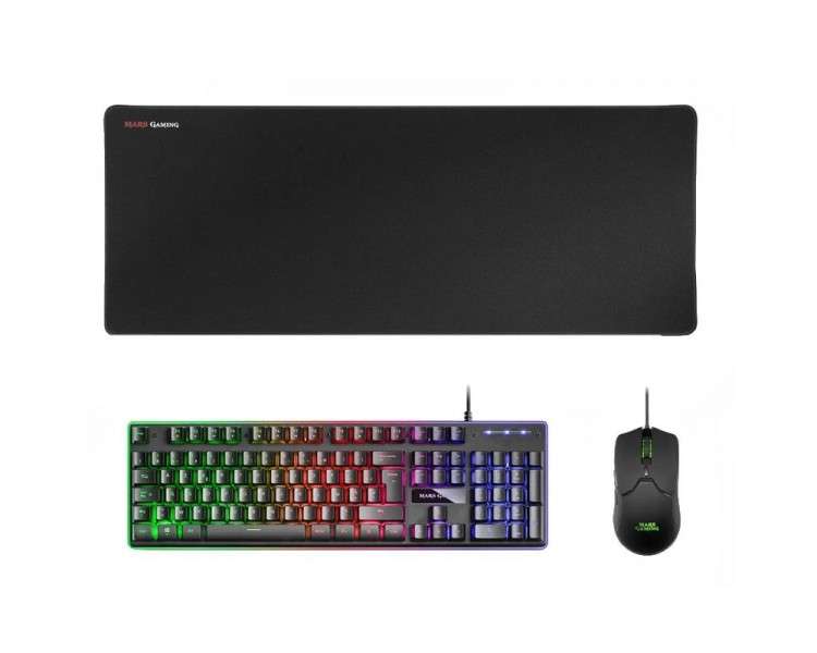 Mars Gaming Combo MCPX GAMING 3IN1 RGB Frances