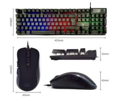 EWENT tecladoraton gaming PL3201 usb