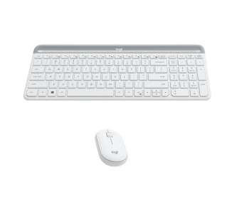 Logitech MK470 TeclRaton Wireless Advanced White