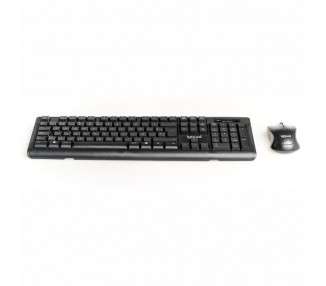 iggual Kit teclado raton inalambrico WMK DARK