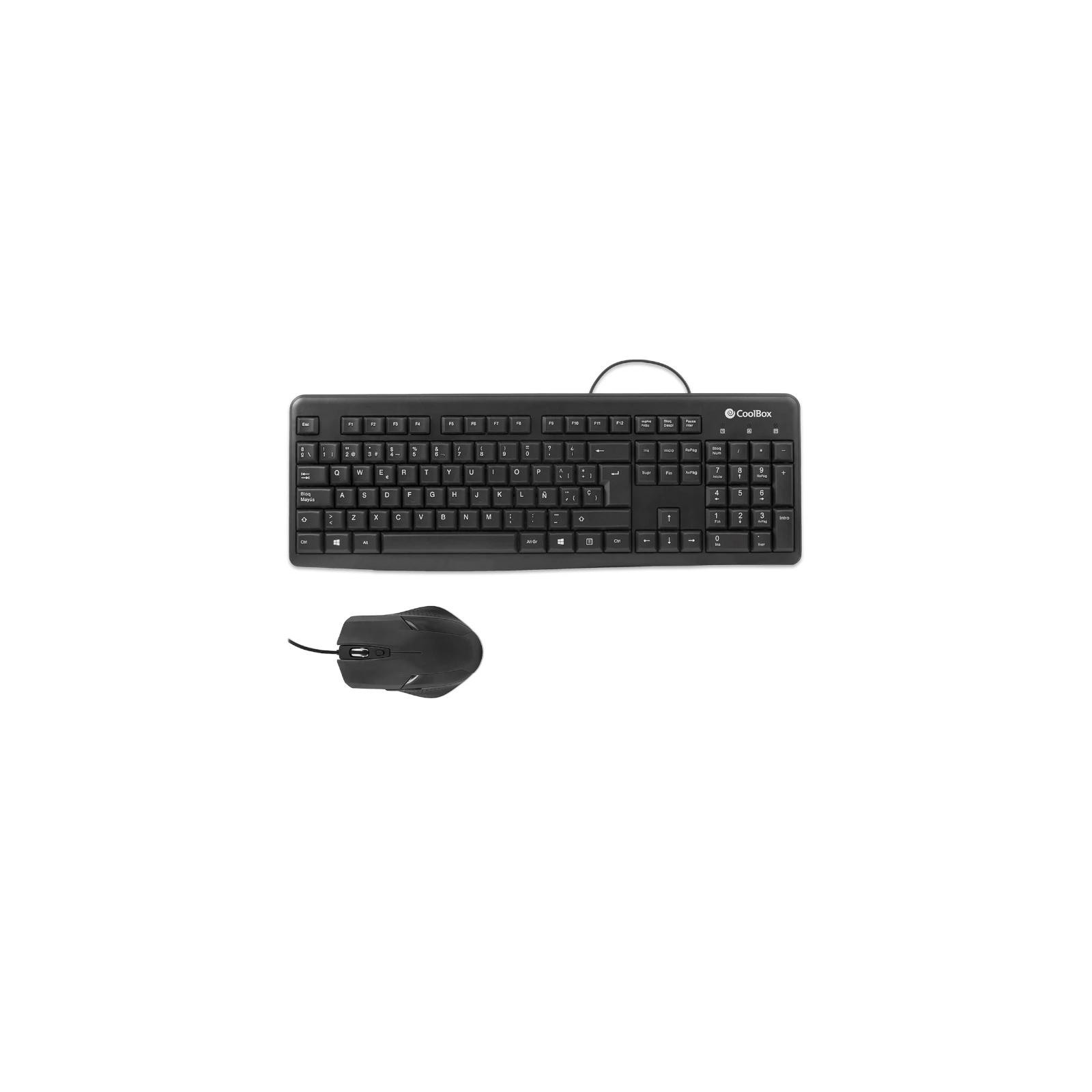 Coolbox Kit Teclado Raton USB con cable