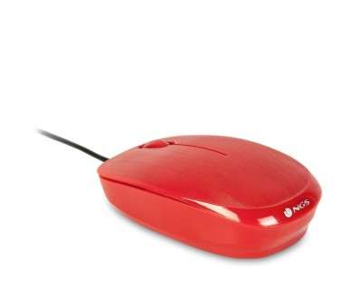 NGS Raton optico Redflame 1000 Dpi Rojo