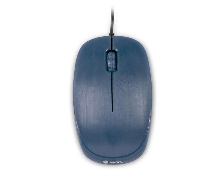 NGS Raton optico blueflame 1000 Dpi Azul