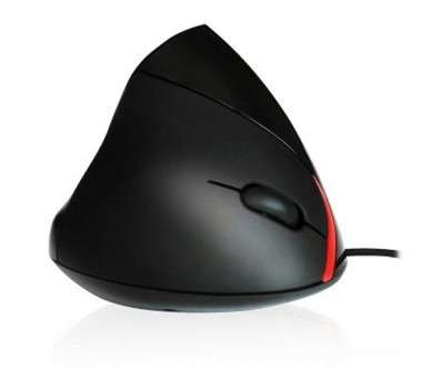 EWENT EW3156 Raton Ergonomico USB Negro