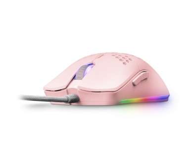 Mars Gaming MMAX Raton Ultraligero 12400DPI Rosa