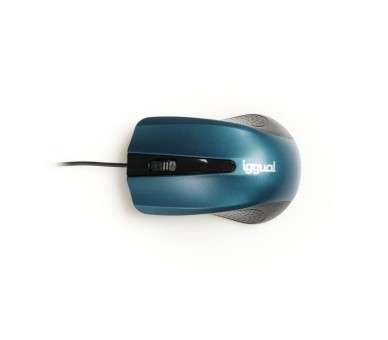 iggual Raton optico COM ERGONOMIC RL 800DPI azul