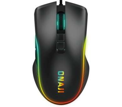 ONAJI Raton gaming NEZUMI 7D RGB 7200 DPI