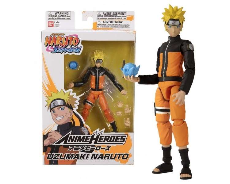 Figura bandai anime heroes naruto 