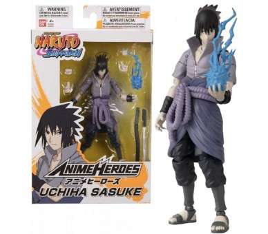 Figura bandai anime heroes naruto uchiha